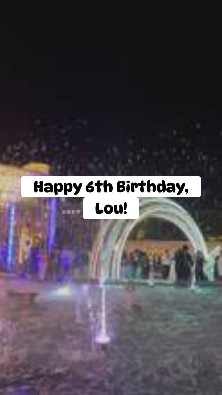 Peter Pan's Birthday Magic for Lou