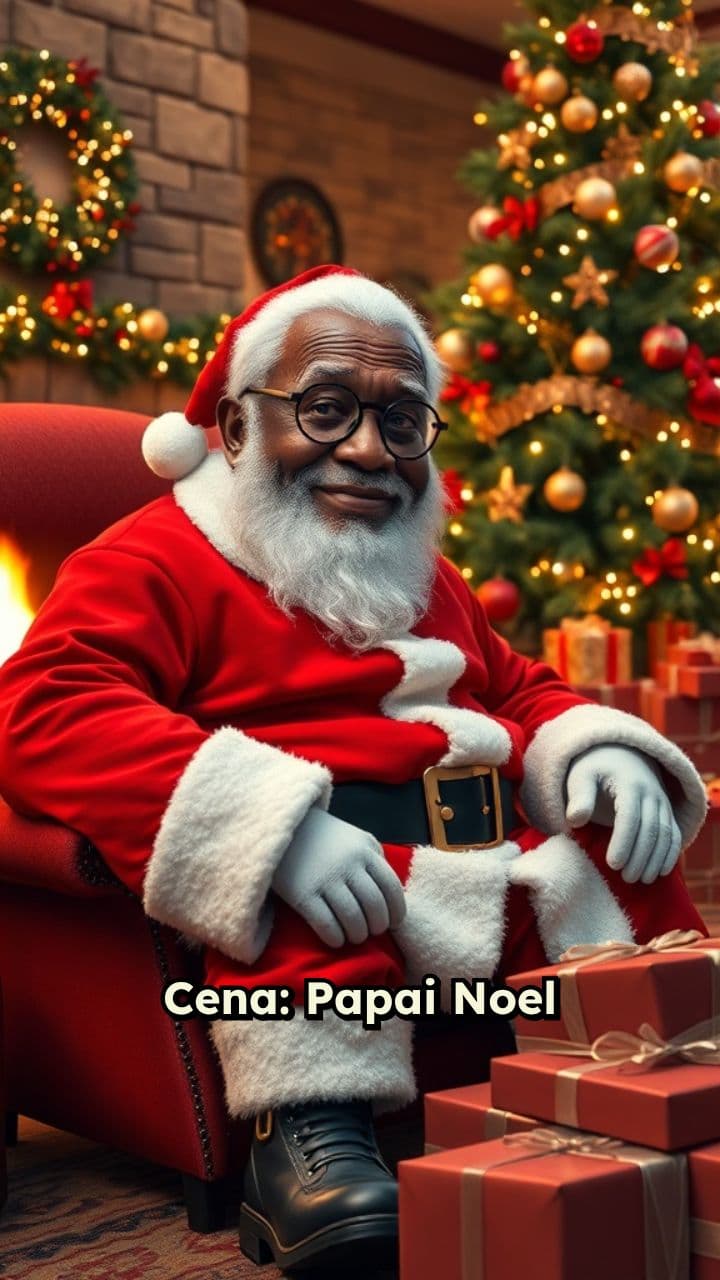 Papai Noel e as Cartinhas de Natal