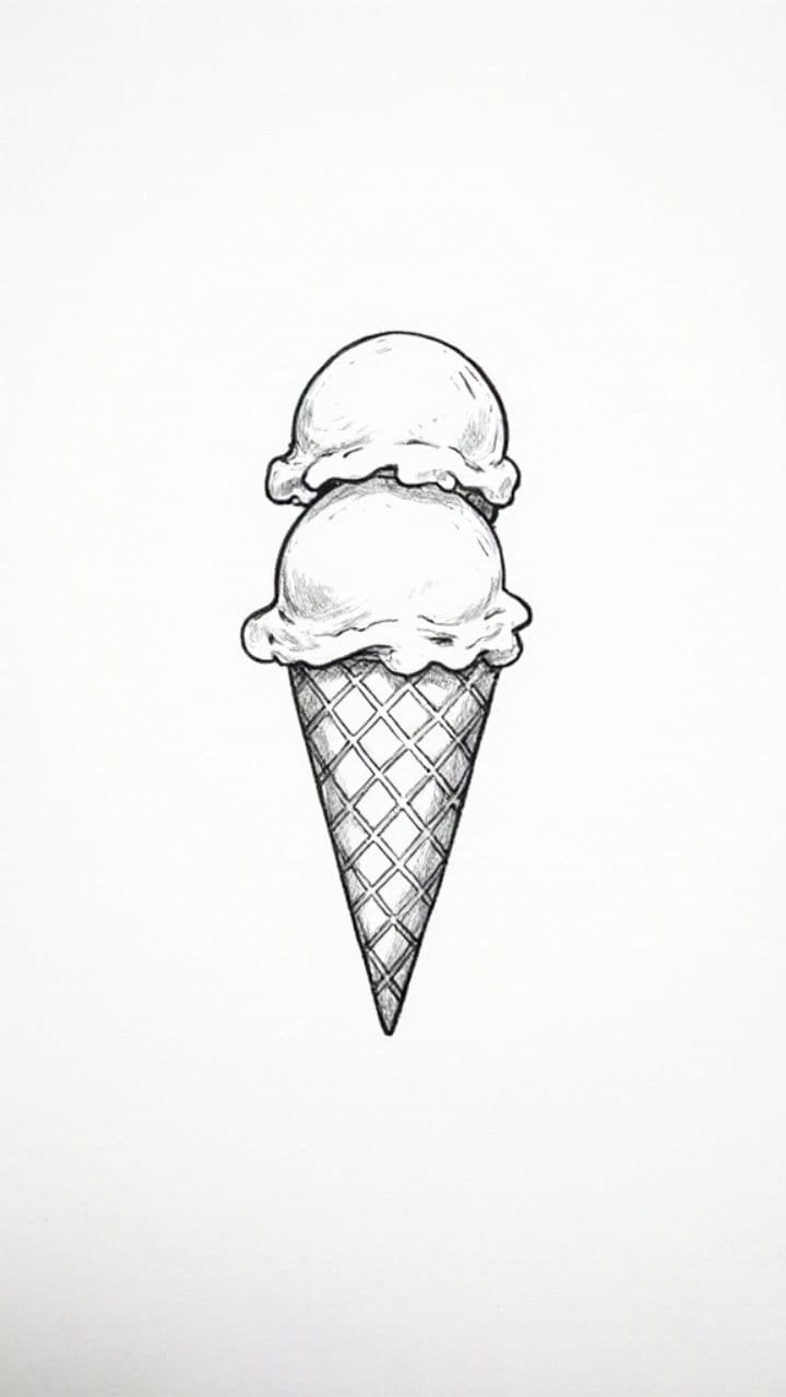 Ice Cream Shatter Animation