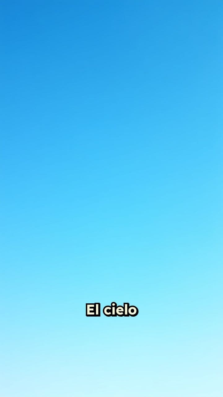 El color del cielo