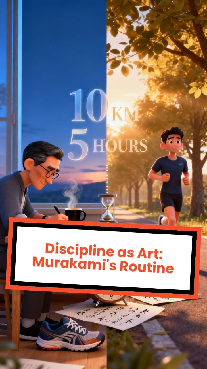 Discipline as Art: Murakami's Routine