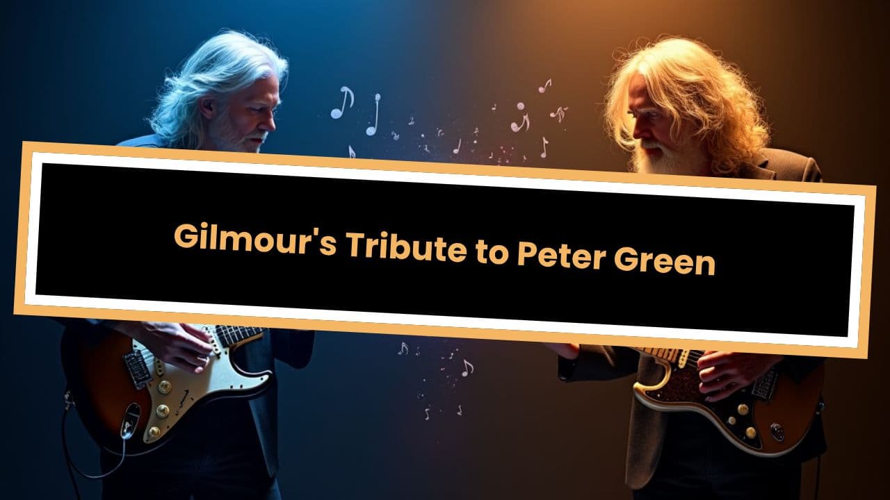 David Gilmour Admits He Was Scared to Play Peter Green’s Music