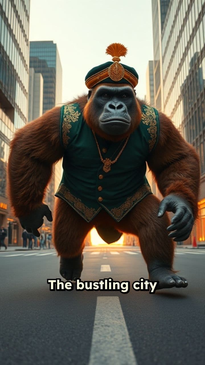 Giant Pathan Monkey Run