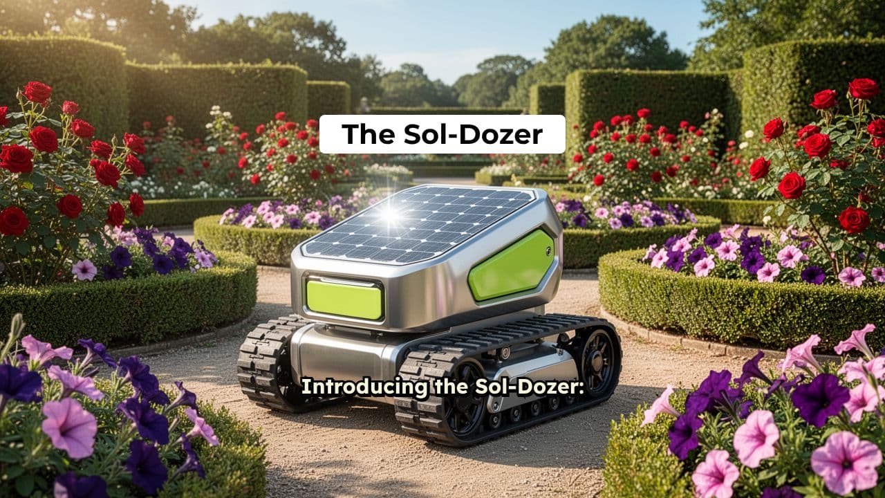 The Sol-Dozer: Future of Garden Maintenance