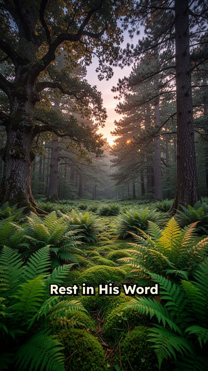 Rest in His Word Tonight