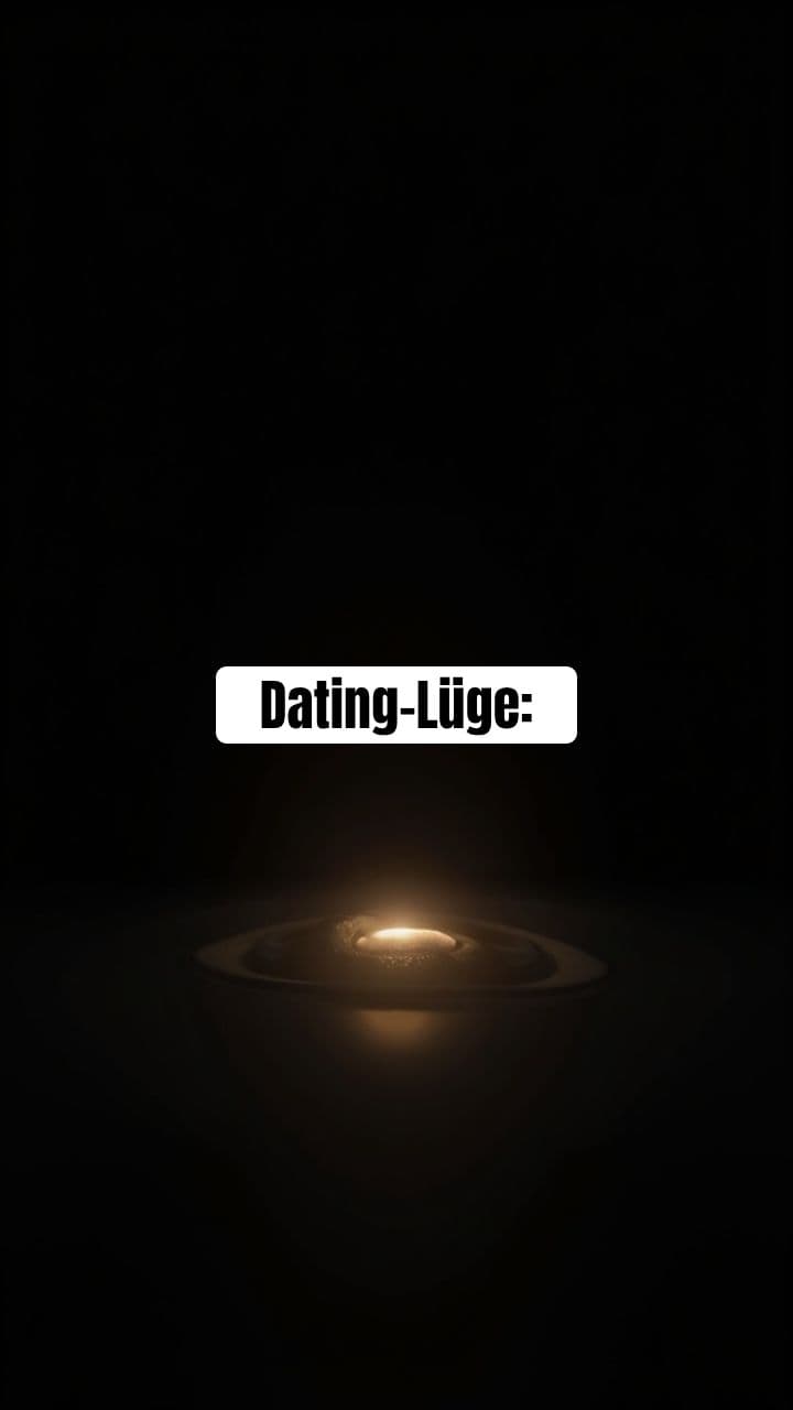 Die Dating-Lüge