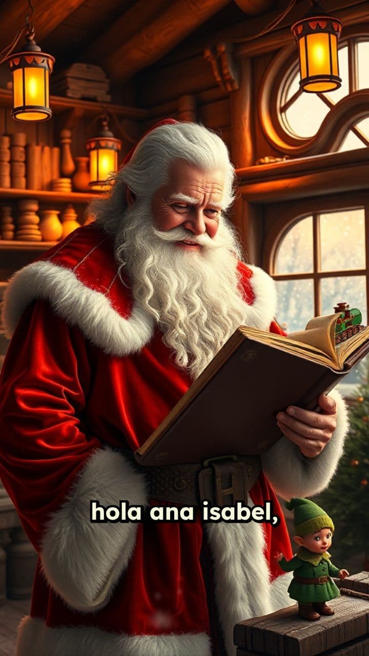Mensaje navideño para Ana Isabel