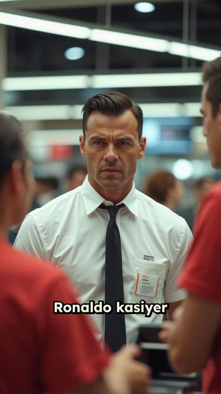Ronaldo's Cashier Chaos!
