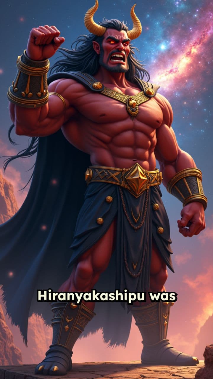 The Demon King Hiranyakashipu