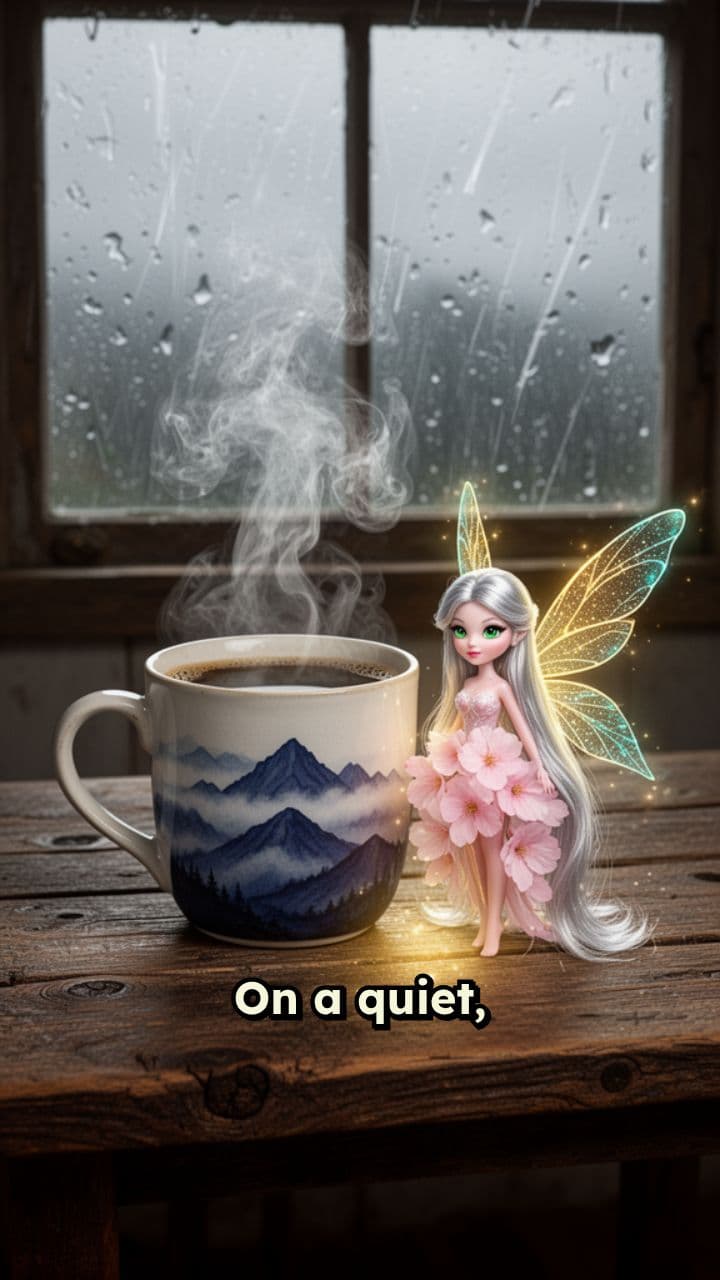 Fairy in a Coffee Cup