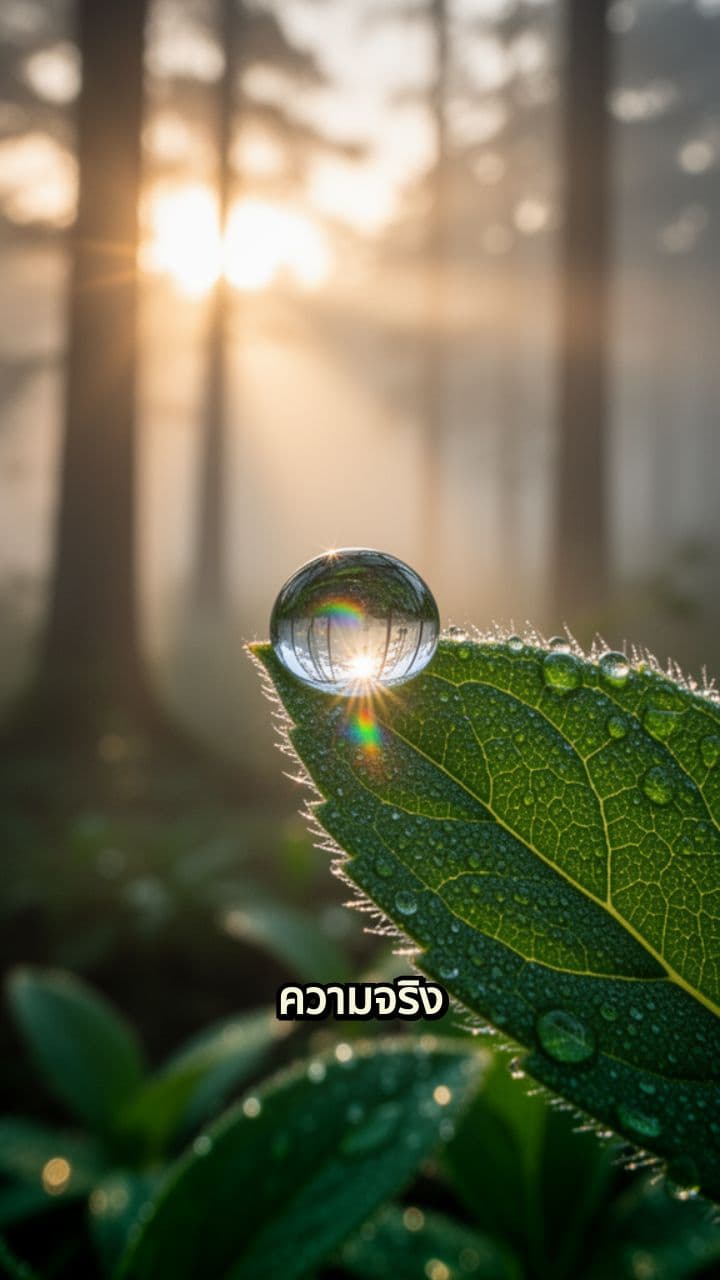 ความจริงมีเพียงขณะนี้เท่านั้น