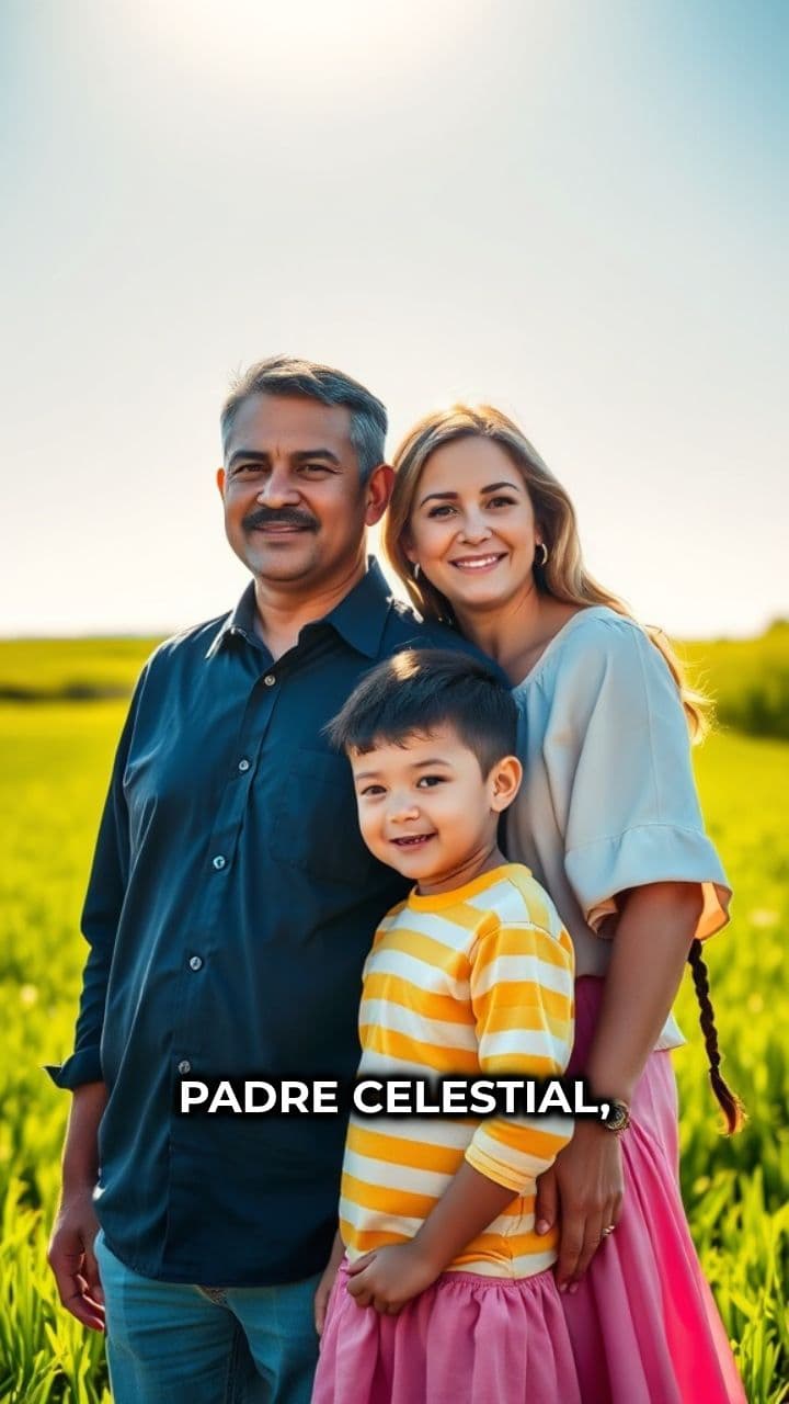 Oración por protección y abundancia familiar