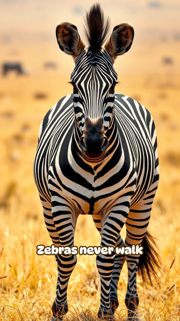 Zebras: Nature's Ultimate Sprinters