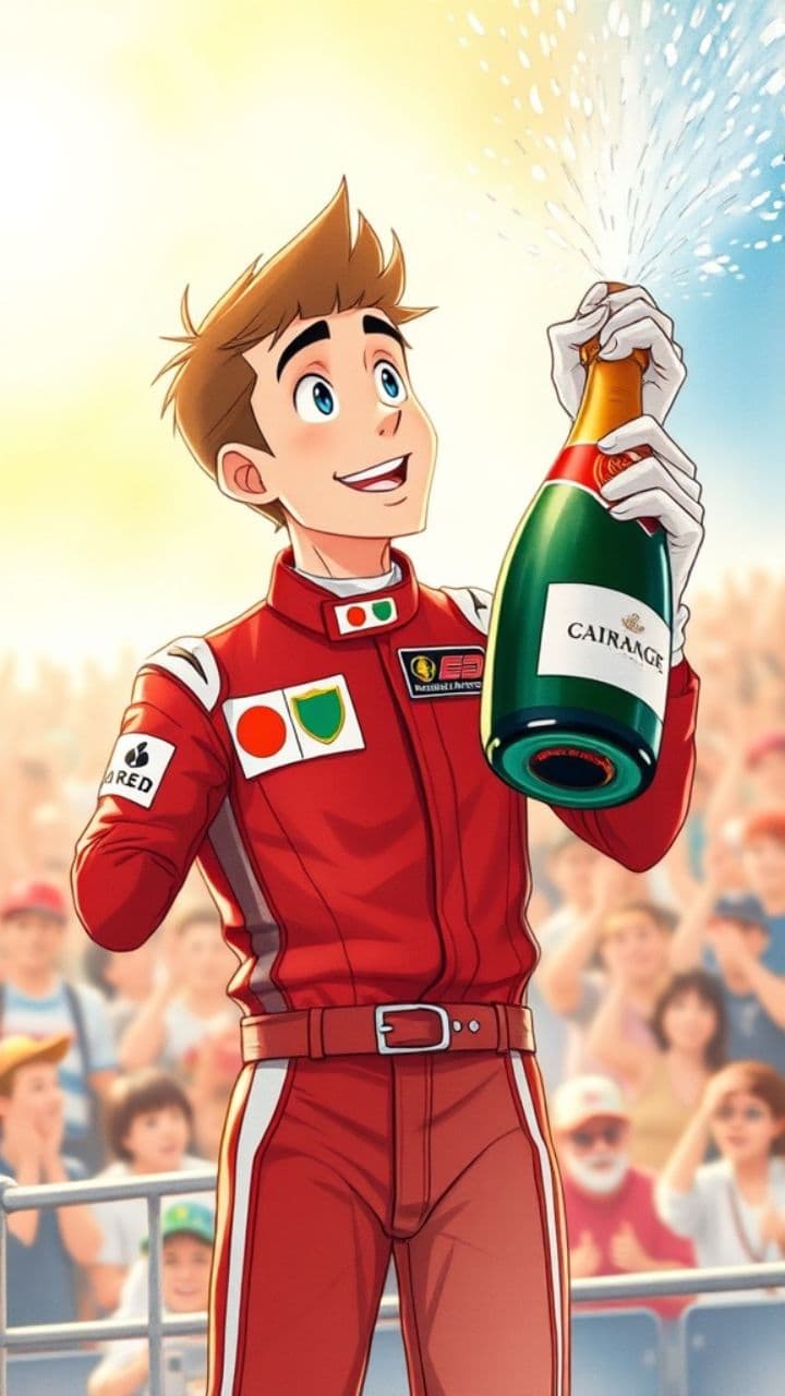 Victory and Love on the Podium