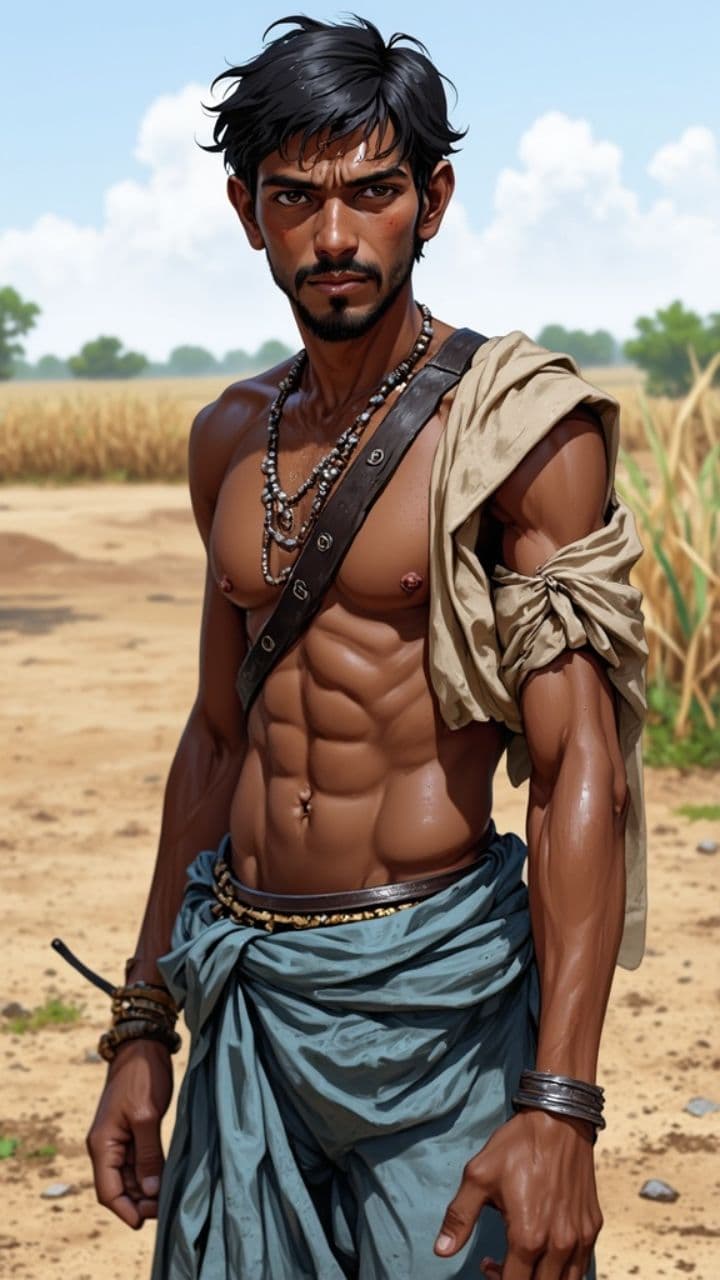 किसान की हिम्मत और मेहनत