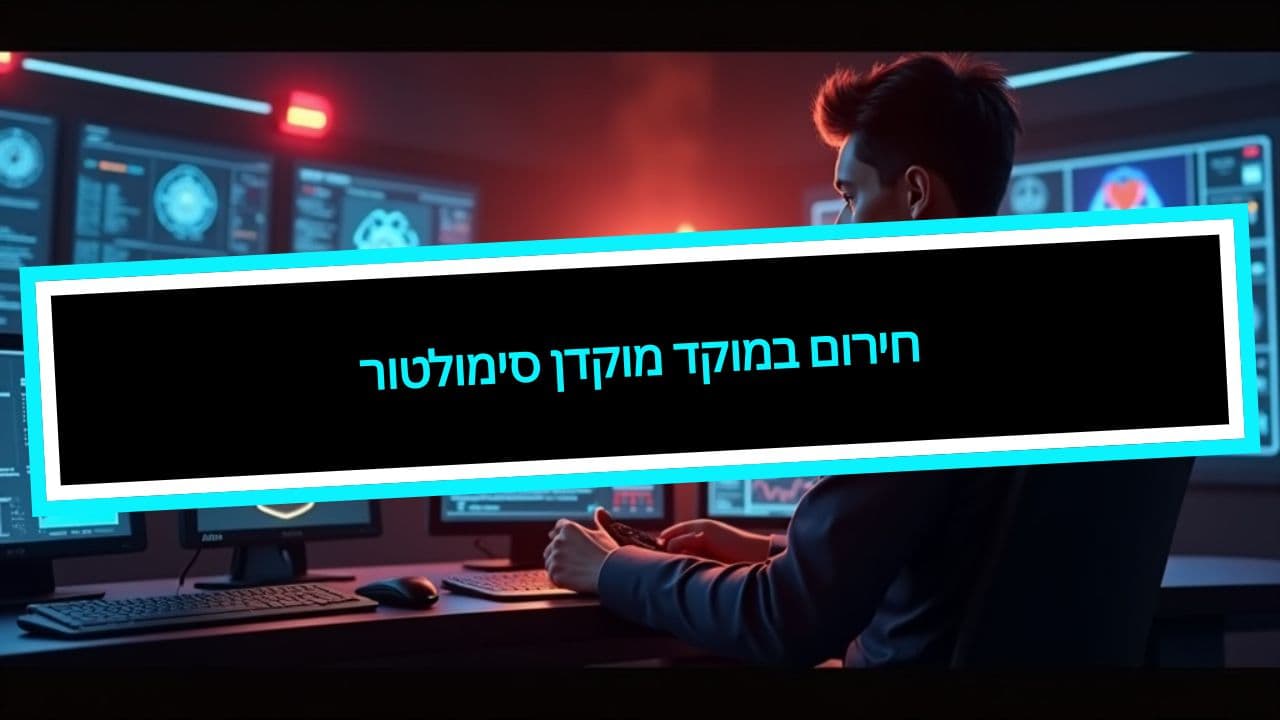 סימולטור מוקדן במוקד חירום