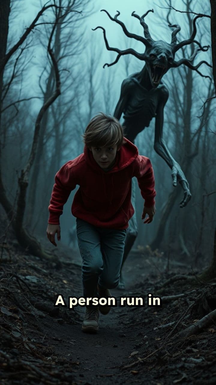 Upside Down Chase with a Demogorgon