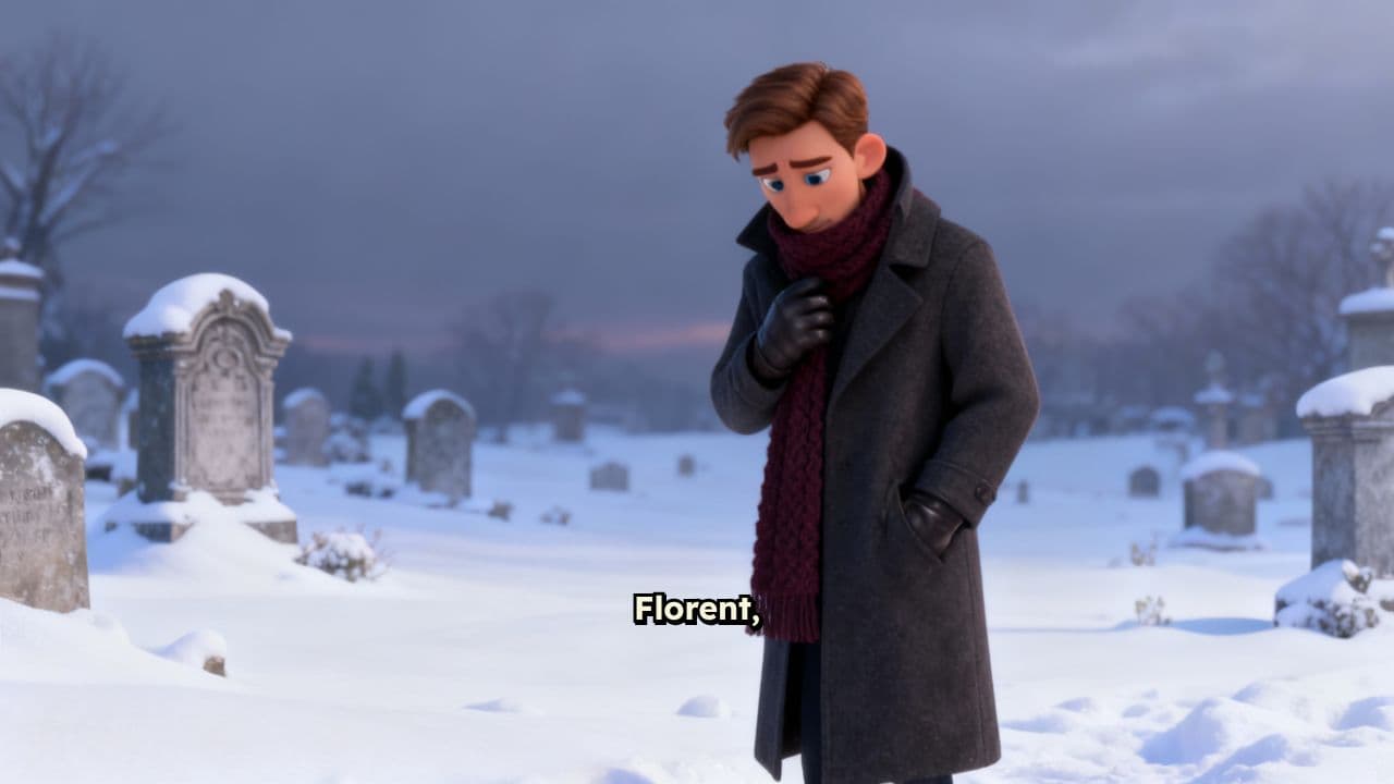 Hommage dans la neige