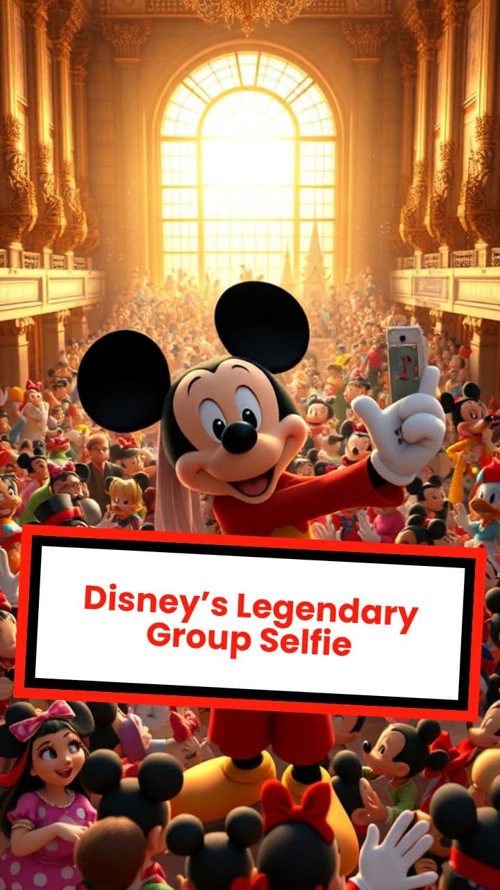 Disney’s Legendary Group Selfie