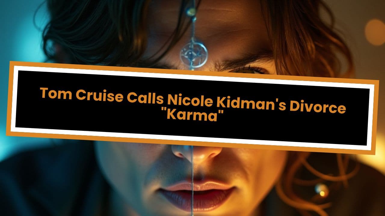 Tom Cruise Calls Nicole Kidman's Divorce "Karma"