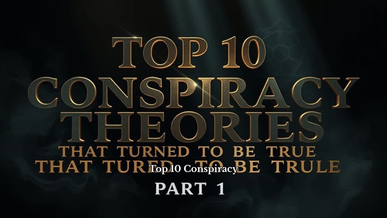 Top Conspiracy Theories That Were True