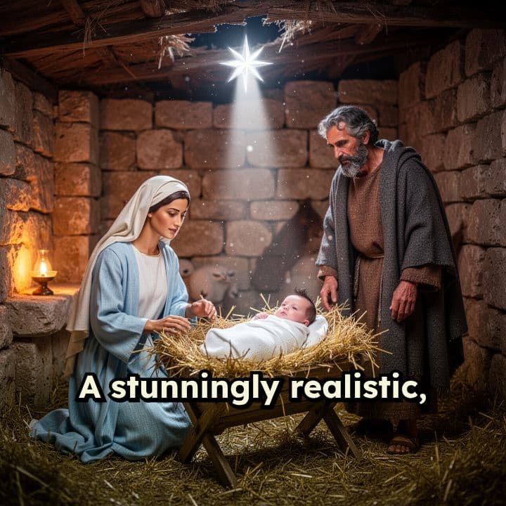 Nativity Christmas Greeting 2026