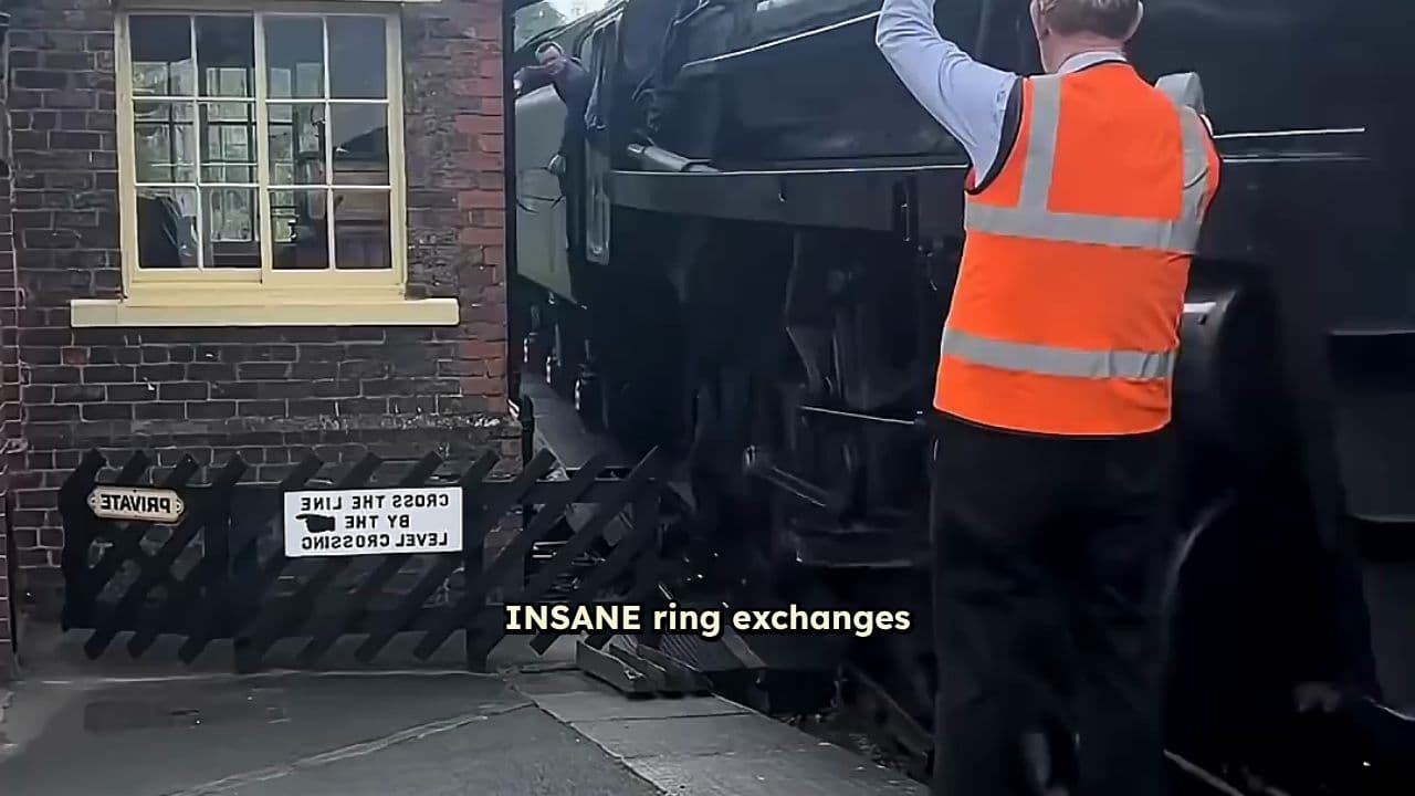 Train Ring Exchanges at High Speed