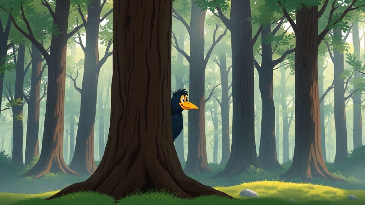 Wolf and Crow: Unlikely Friends