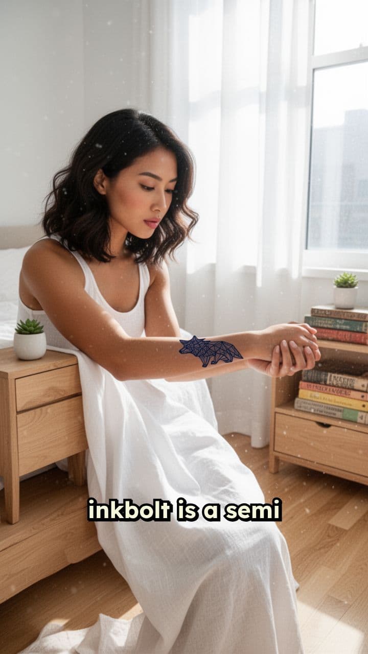 Inkbolt Semi-Permanent Tattoos Up to 2 Weeks