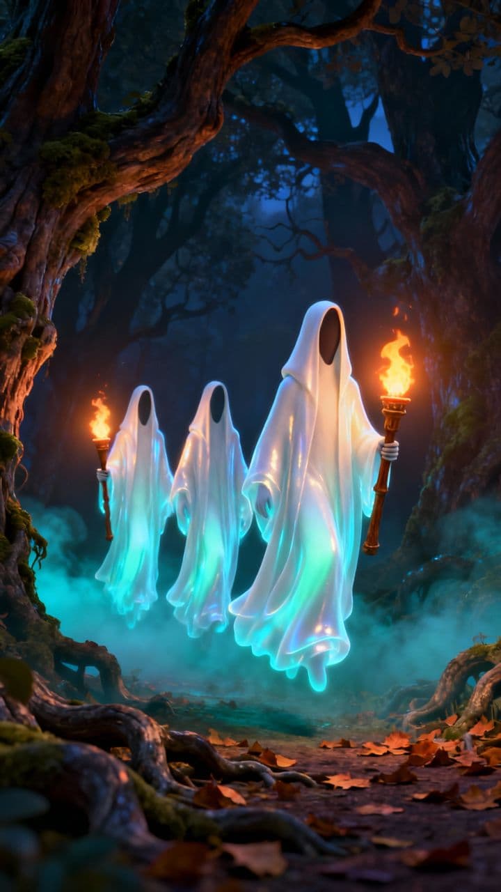 Spectral Dance in the Forest