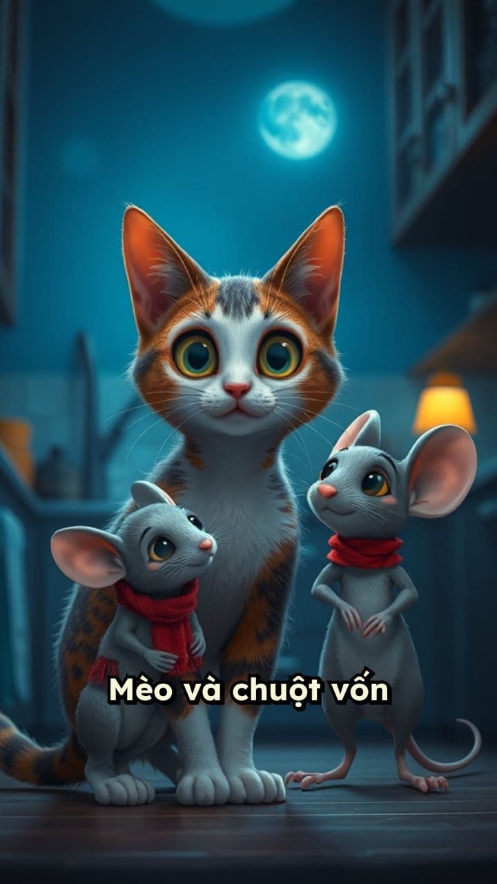 Tình Bạn Kỳ Diệu Giữa Mèo và Chuột