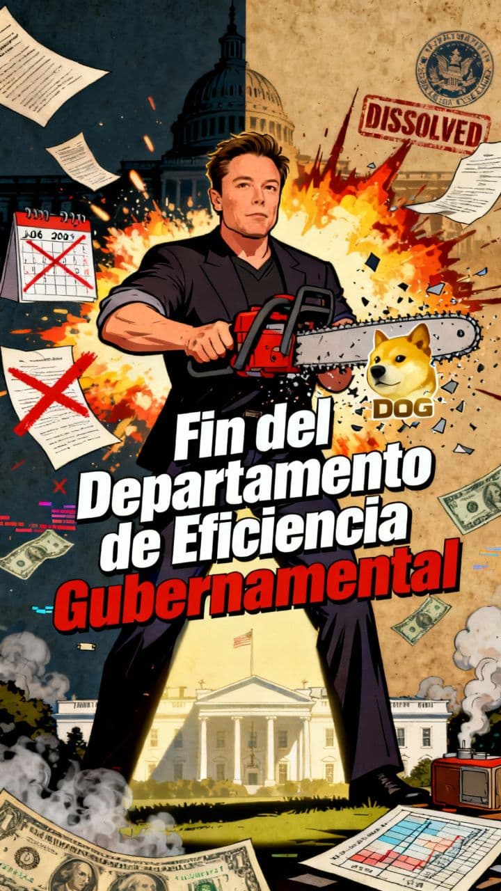 Fin del Departamento de Eficiencia Gubernamental