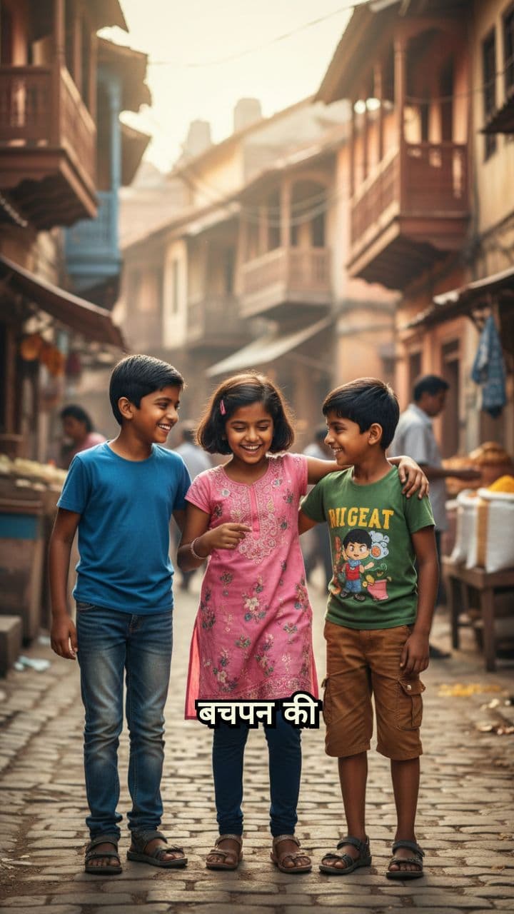 बचपन की असली दौलत दोस्ती है