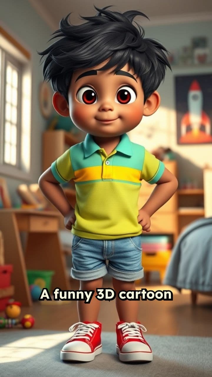 Bunty’s Funny 3D Cartoon Adventure