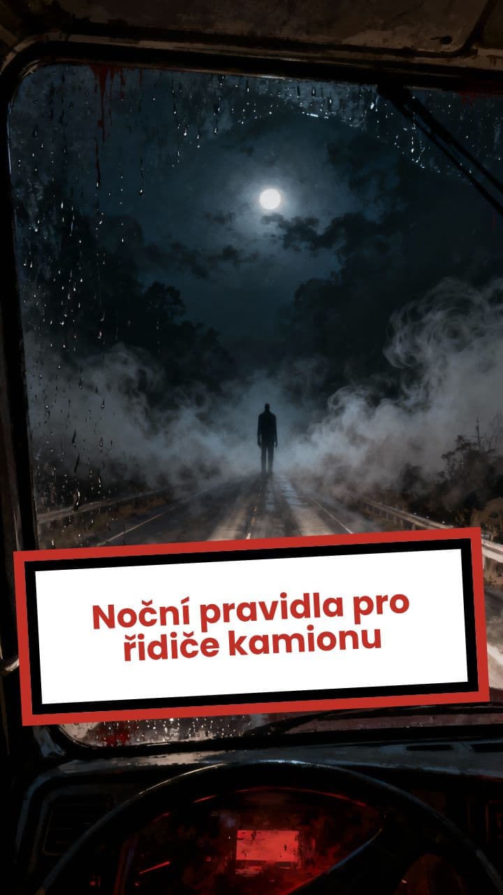 Noční pravidla pro řidiče kamionu