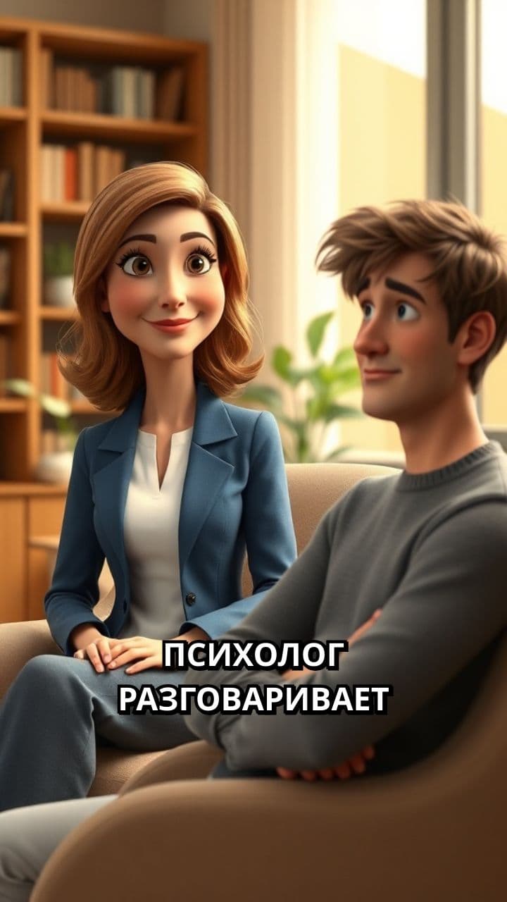 Психологическая сессия в кабинете