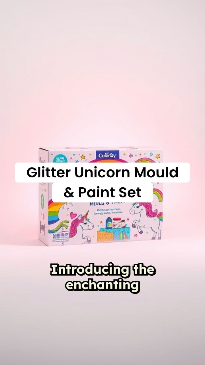 ColorBy Glitter Unicorn Showcase