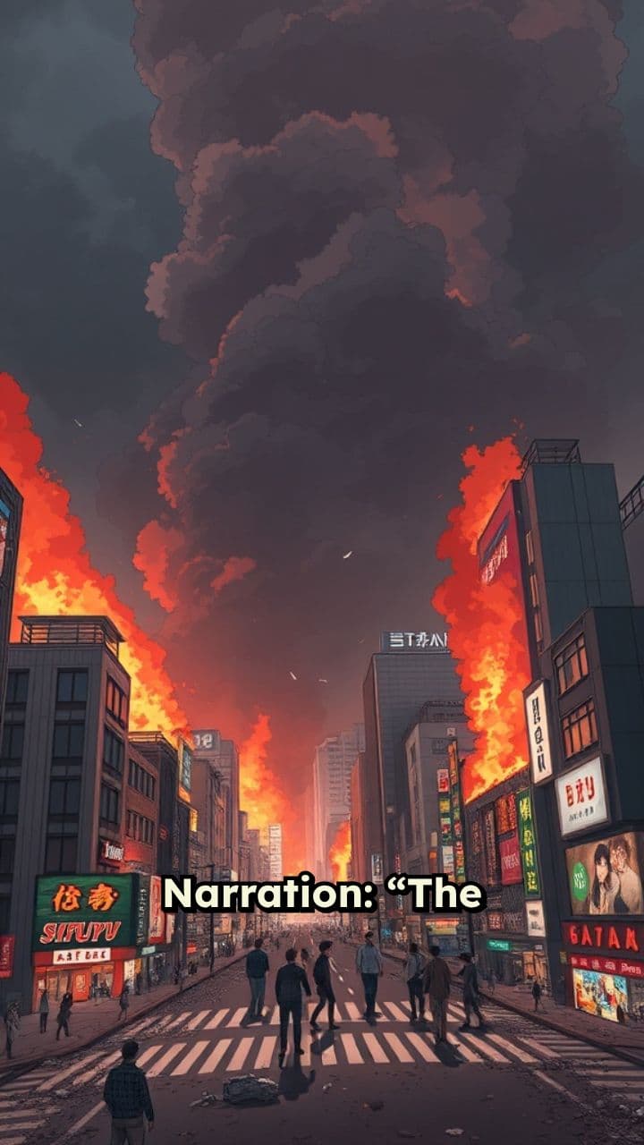 Despair in the Ruins of Shibuya