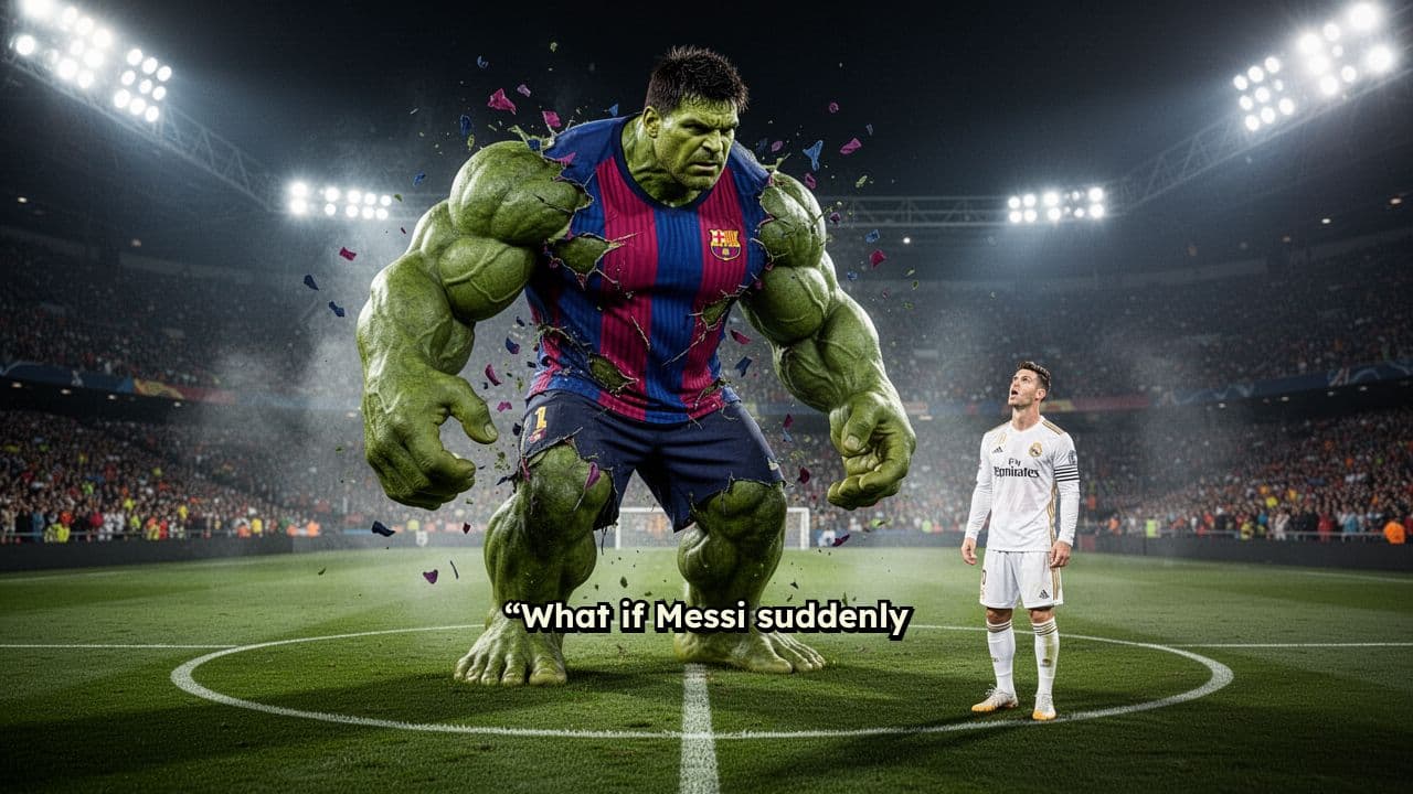 Hulk Messi Saves Ronaldo