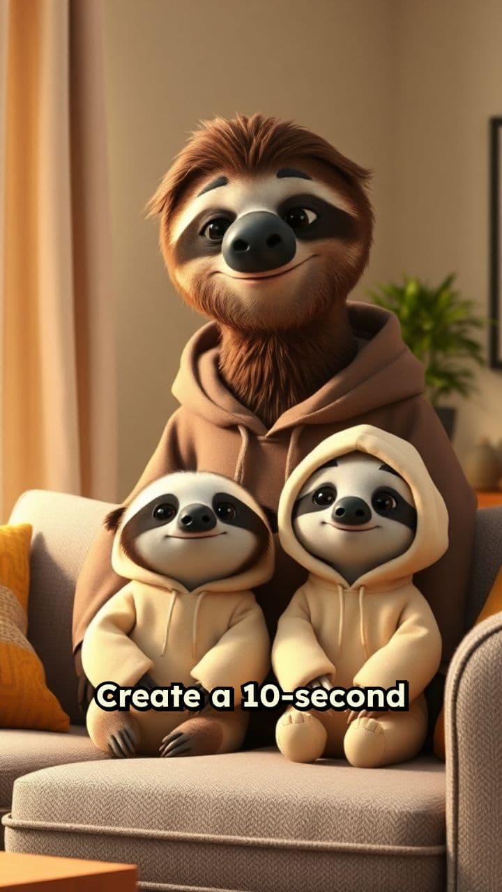 Cozy Sloths’ Snack Question