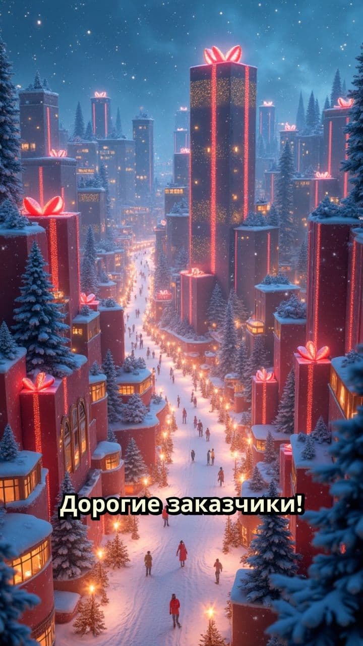 Новогоднее поздравление от Vtrende