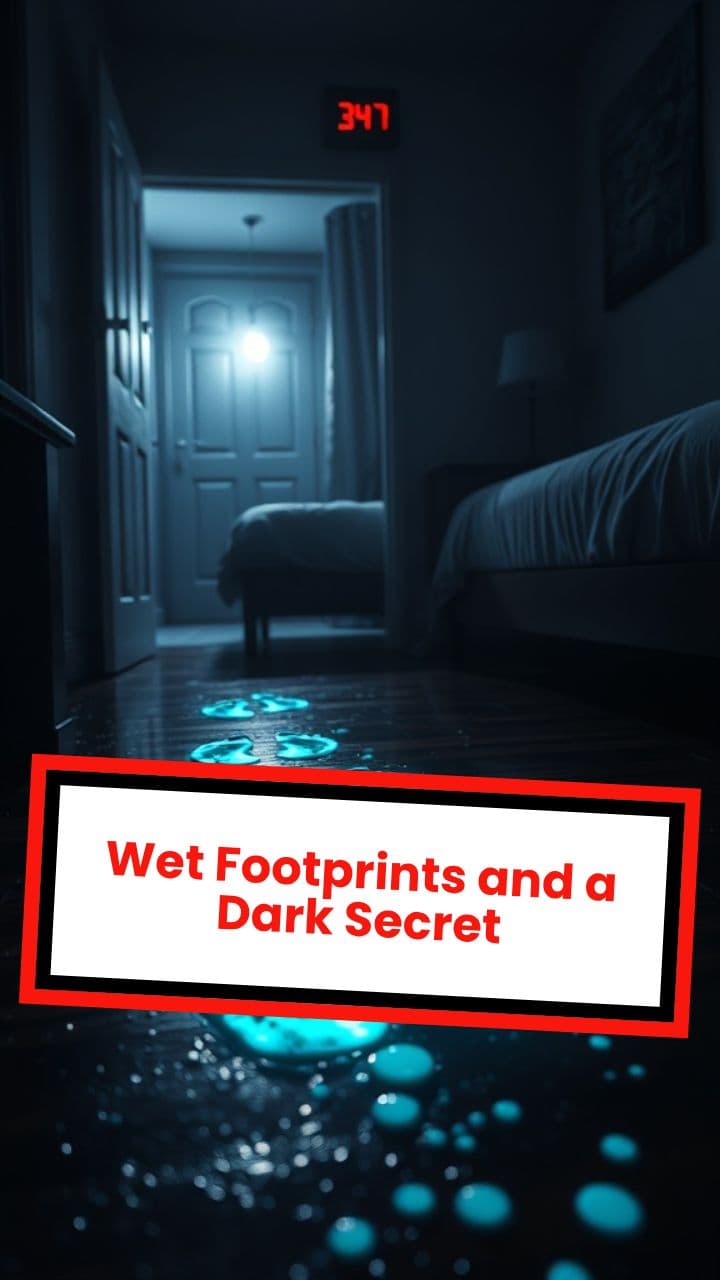 Wet Footprints and a Dark Secret