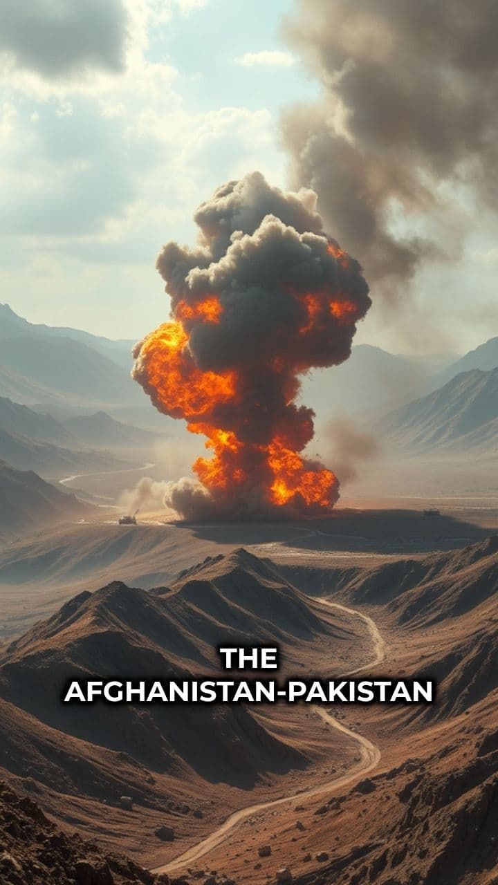 Afghanistan-Pakistan Border Erupts in Conflict
