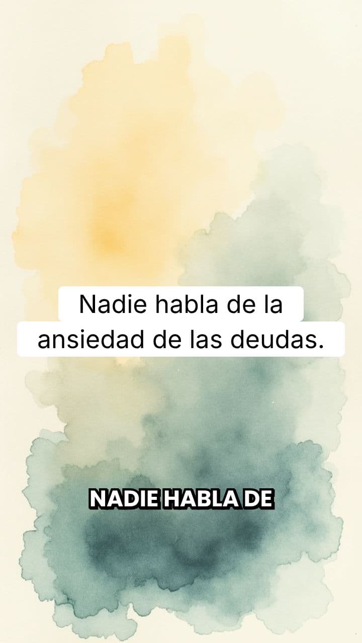 Deudas y Ansiedad Financiera