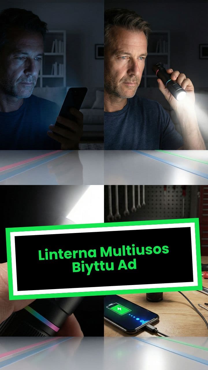 Linterna Multiusos Biyttu Ad