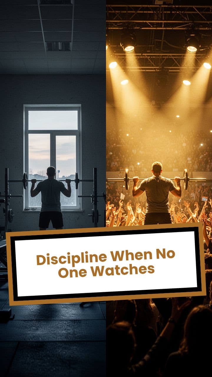 Discipline When No One Watches