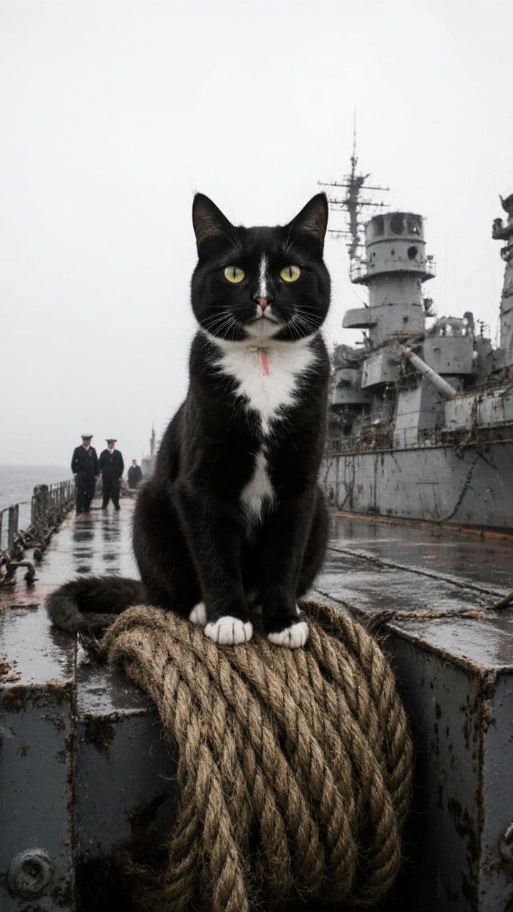 Unsinkable Sam, el gato indestructible