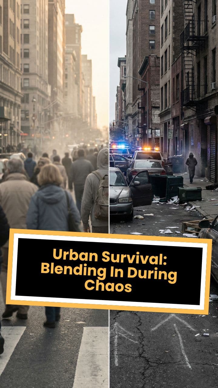 Urban Survival: Blending In During Chaos