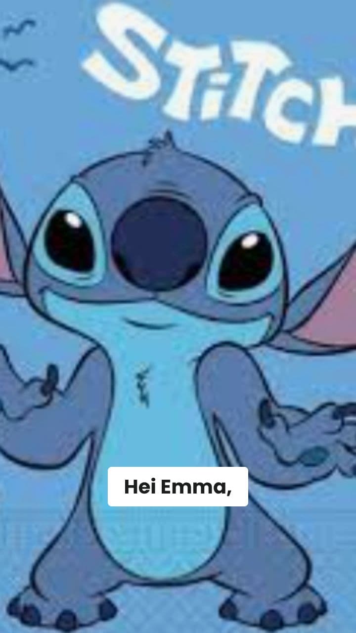 Emma's Birthday with Stitch