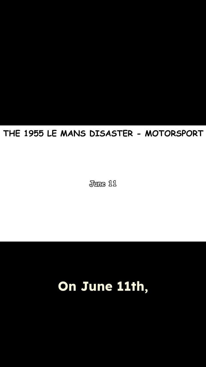 The 1955 Le Mans Disaster